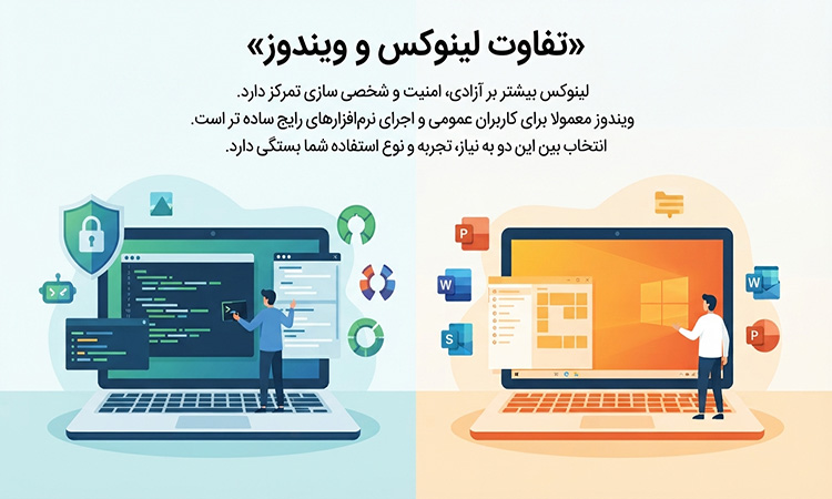 لینوکس بهتر است یا ویندوز؟