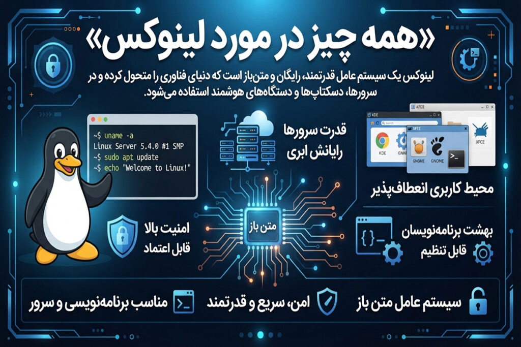 همه چیز در مورد لینوکس
